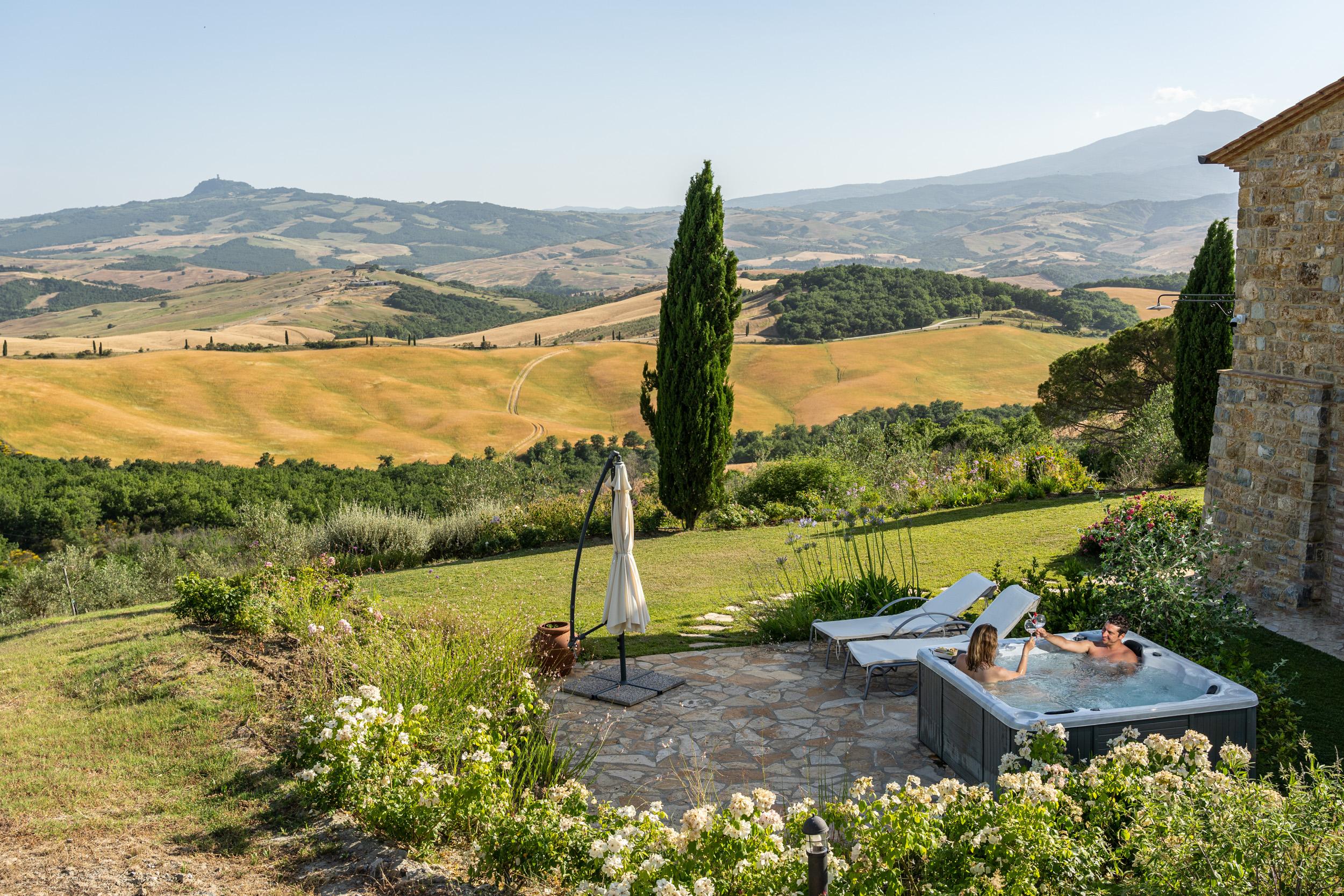 Podere Val D'Orcia - Tuscany Equestrian Sarteano Kültér fotó