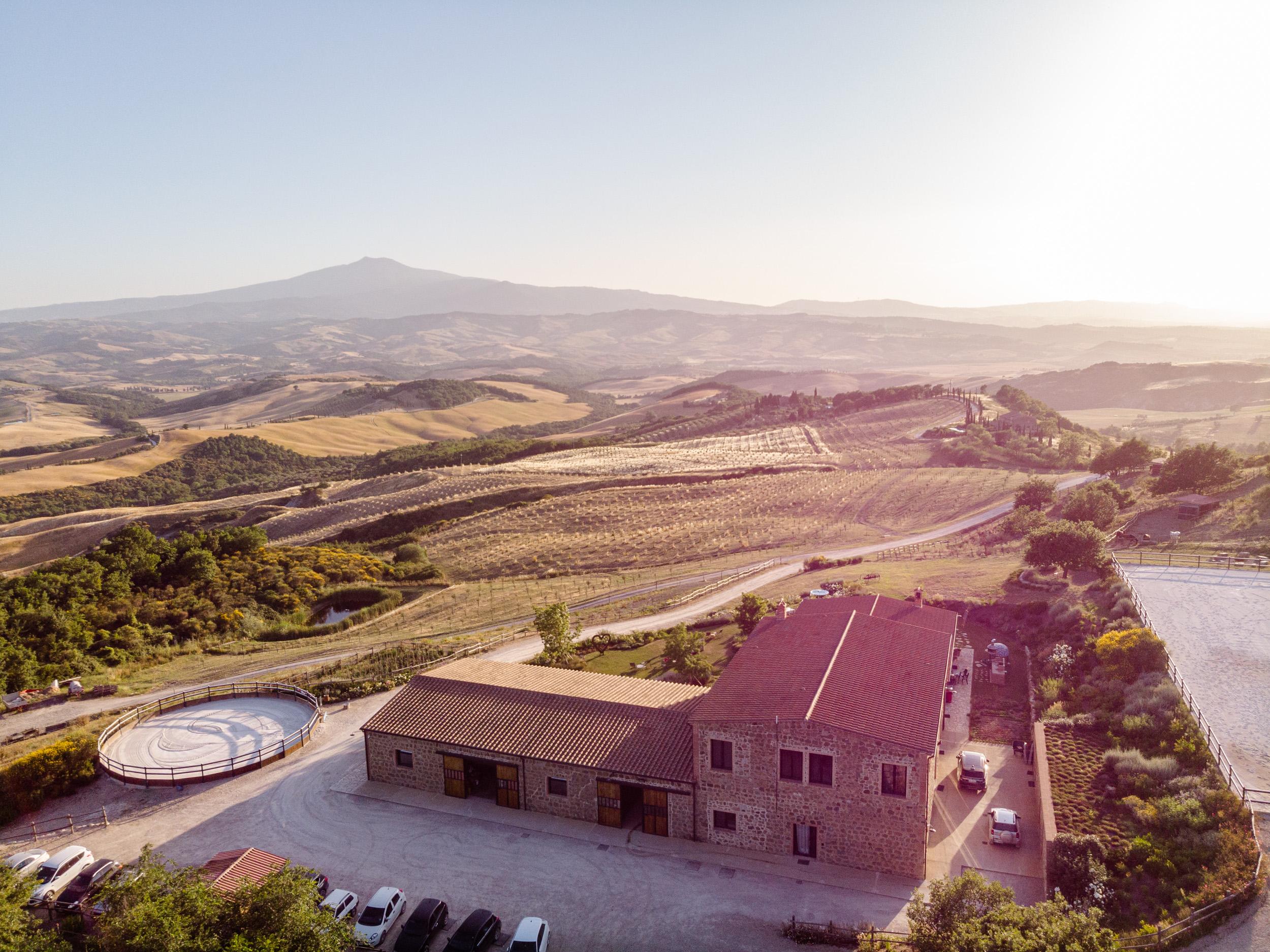 Podere Val D'Orcia - Tuscany Equestrian Sarteano Kültér fotó