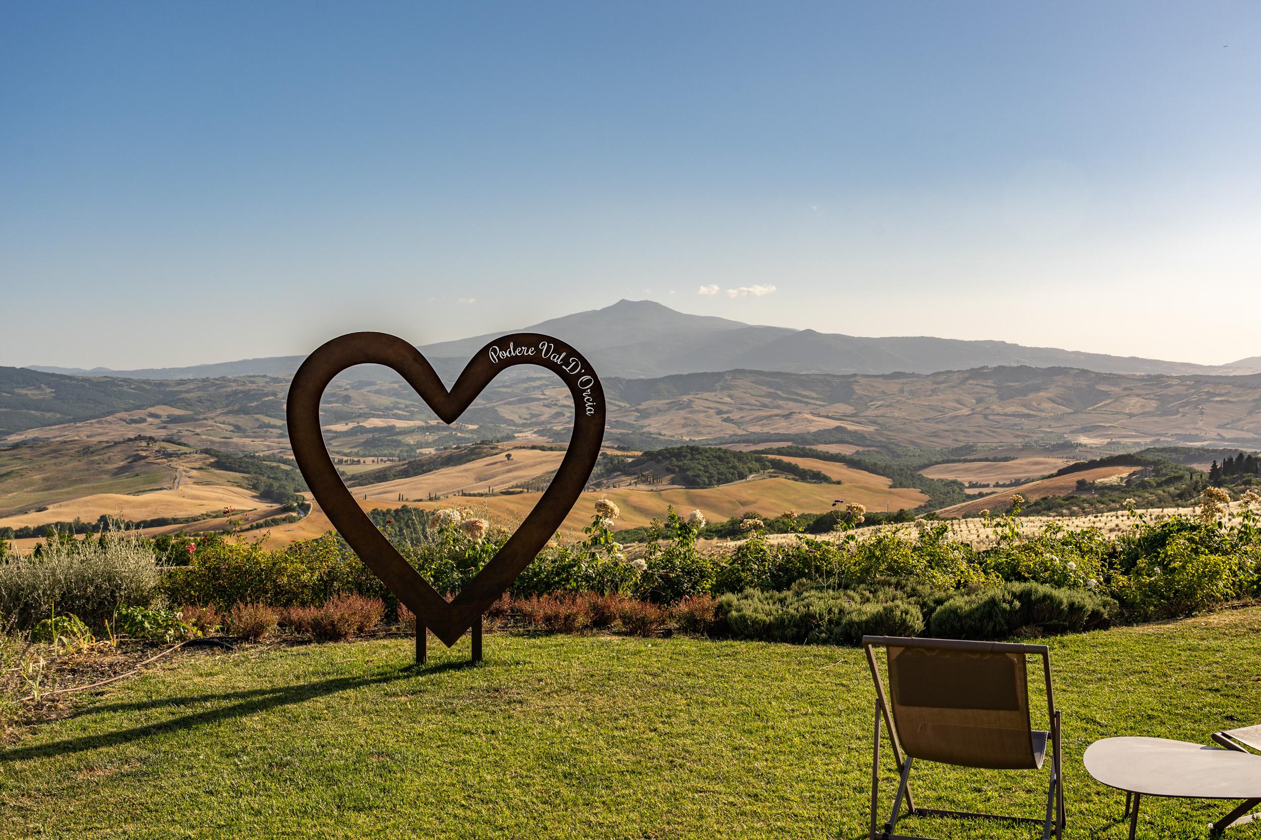 Podere Val D'Orcia - Tuscany Equestrian Sarteano Kültér fotó