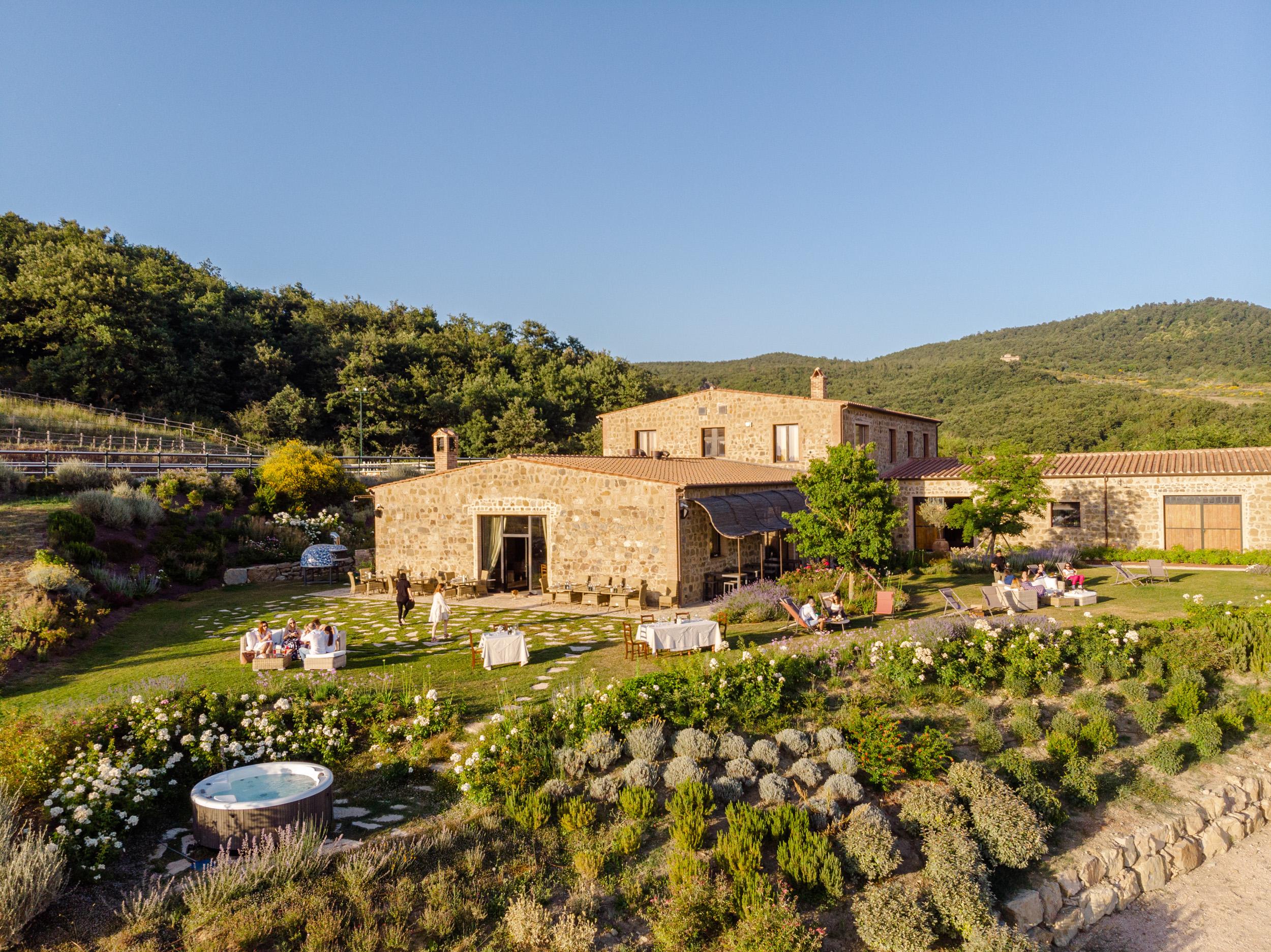 Podere Val D'Orcia - Tuscany Equestrian Sarteano Kültér fotó