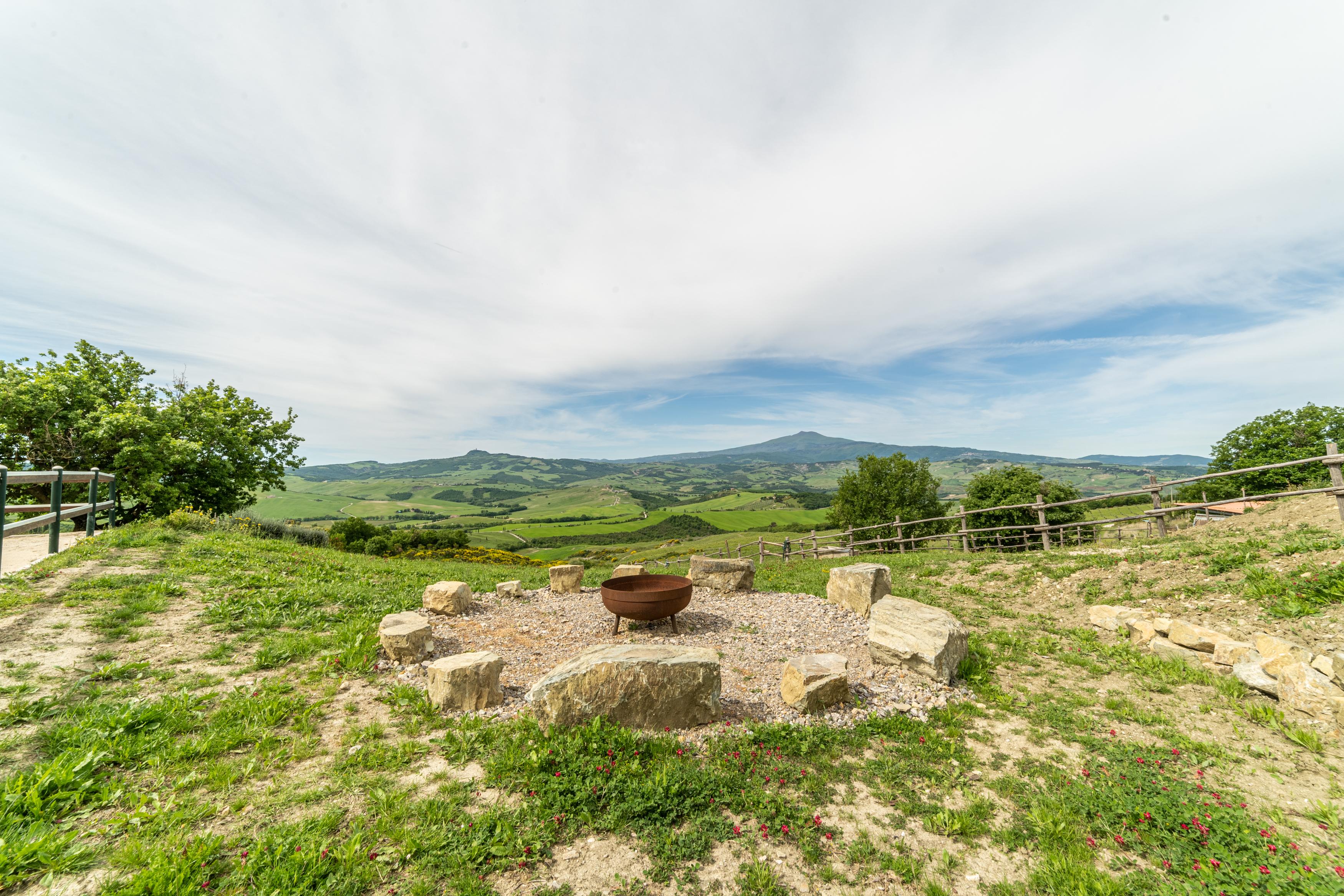 Podere Val D'Orcia - Tuscany Equestrian Sarteano Kültér fotó