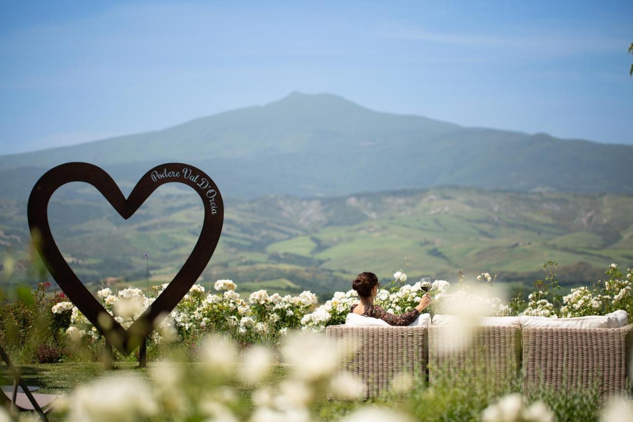 Podere Val D'Orcia - Tuscany Equestrian Sarteano Kültér fotó