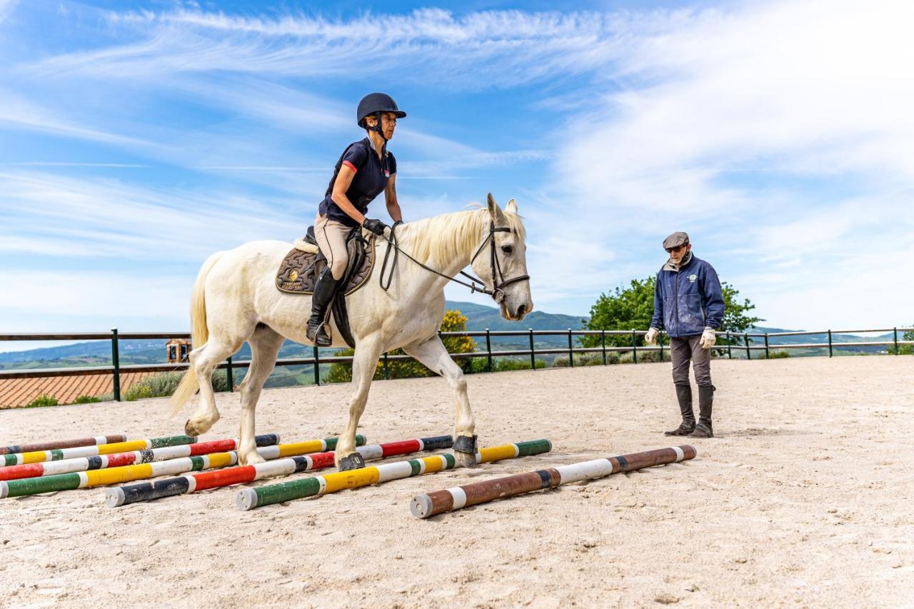 Podere Val D'Orcia - Tuscany Equestrian Sarteano Kültér fotó